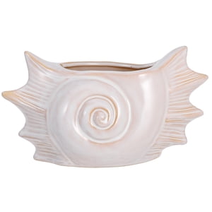 Sea Shell Pot For Plants Planter Decorative Vase Flower Pot Ceramic Planter Ceramic Pot For Plants Ocean Series Ceramic Planter For Succulent Plants