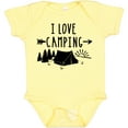 thumbnail image 3 of Inktastic I Love Camping- Tent and Trees Boys or Girls Baby Bodysuit, 3 of 5