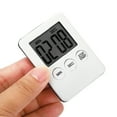 thumbnail image 4 of Uxcell Digital Timer,2pack Small Count Down/UP Clock with Magnetic,Kitchen Timer White, 4 of 5