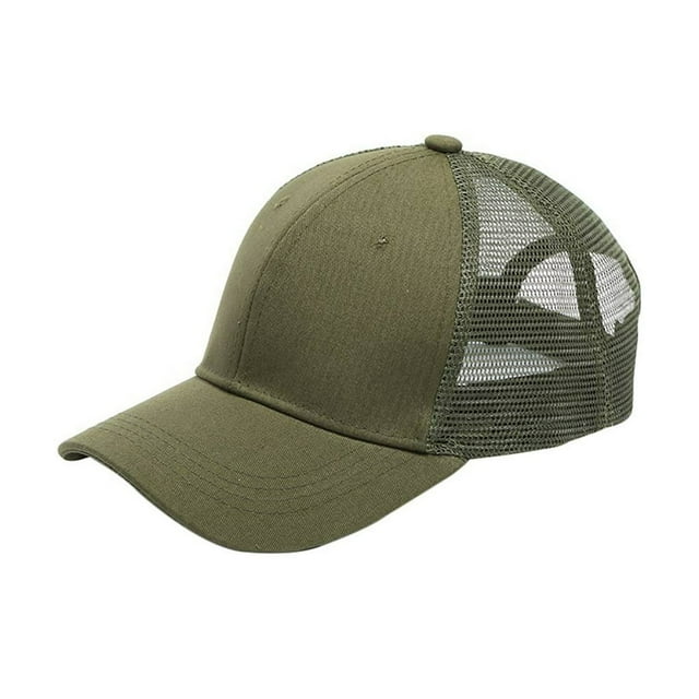 Women Adjustable Baseball Cap Outdoor Summer Hats Mesh Net Trucker Hat