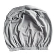 thumbnail image 2 of GUOOL Foot Stool Cover Foot Stool Slipcover for Living Room High Stretch Polyester Soft Furniture Protector Washable Footrest Cover Light Gray, 2 of 9