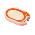 thumbnail image 1 of Oval Cat Scratch Pad Sisal Cat Scratch Pad Bowl Furniture Protector Training Toy Pink, 1 of 9