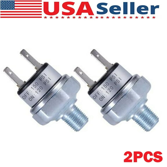 Air Pressure Switch Air Compressor Pressure Switch 120-150 PSI Pressure NPT1/8“