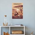 thumbnail image 4 of Inspirational Décor Serengeti National Park Motivational Poster Lead with Strength Wall Art for Office Classroom Dorm Meditation Study Canvas Poster, 4 of 8