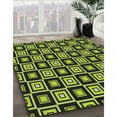 thumbnail image 3 of Ahgly Company Machine Washable Indoor Rectangle Transitional Midnight Gray Area Rugs, 2' x 3', 3 of 7