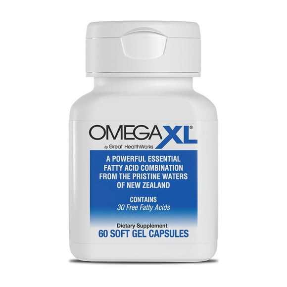 OmegaXL, Powerful, Natural Joint and Muscle Support Supplement Backed By 35 + Years of Research, Green-Lipped Mussel Oil - 60 Softgels