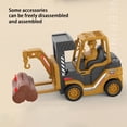 thumbnail image 5 of wycnly Kids Toys Children Toys Vehicle,Push Vehicle,forklift Truck,forklift Lift,Crane,Kindergarten Gifts for Boys and Girls Toys for Boys, 5 of 8