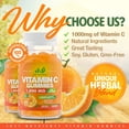 thumbnail image 4 of Vitamin C 1000mg Gummies with Zinc & Herbal Extracts – Immune Support for Adults & Kids – 60 Gummies, 4 of 6