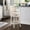 Beige, variant on iNSPIRE Q Shapel Transitional Antique White Finish Linen Swivel Counter Height Bar Stools, Beige