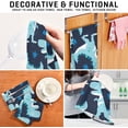 thumbnail image 7 of Kitchen Towels Cartoon Dinosaurs Pattern Cleaning Towel Absorbent Hand Towels Tea Towels for Home Restaurant Dish Clean 28" x 18", 6PCS Washcloth Gift, 7 of 7
