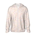 thumbnail image 1 of Balery Colorful Dots Sudadera ligera de manga larga con capucha y protección solar UPF 50+ para hombre y mujer, ideal para pesca y running-Large, 1 of 7