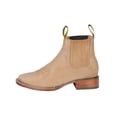 thumbnail image 2 of El General Square Toe Ankle Boot - Nobuck Sand 126191, 2 of 4