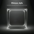 thumbnail image 6 of Topbathy 10Pcs Clear Acrylic L Brackets Corner Braces Thickened Durable Shelf Brackets for Home Use, 6 of 8