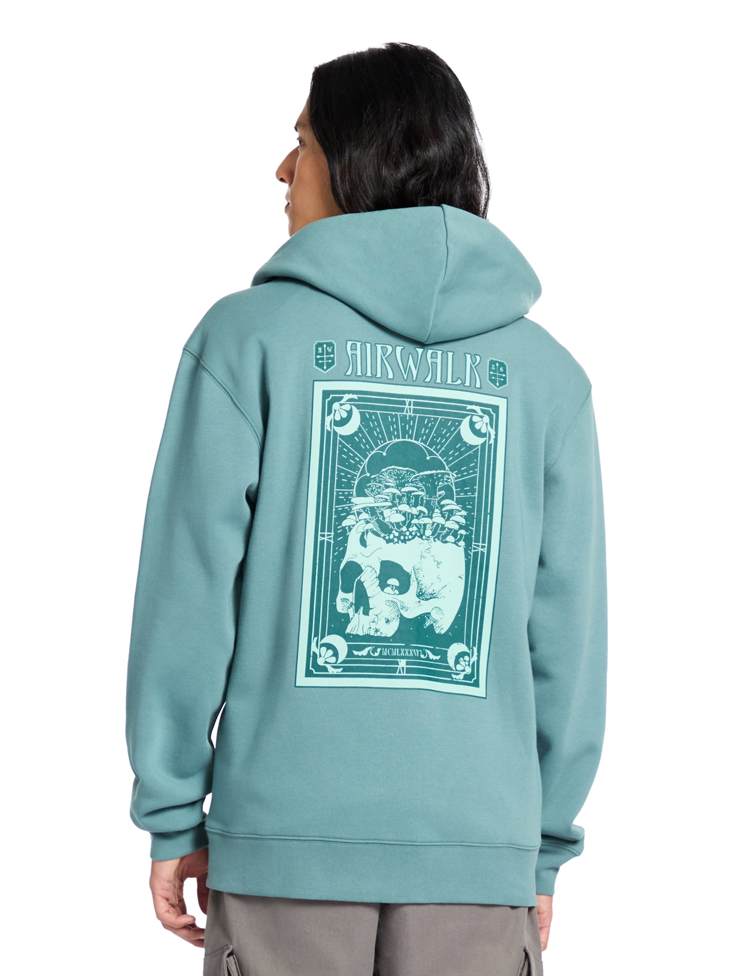 Airwalk Men's & Big Men's Zip Up Hoodie Sweatshirt, Sizes XS-4XL