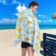 thumbnail image 5 of Dreamtimes Beach Towels Duck Camping Towels Cloud Sand Free Beach Towel, 30"x60" Large Beach Towels Quick Dry Bath Travel Towels Pool Yoga Beach Mat for Men Women, 5 of 7