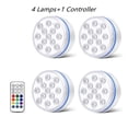 thumbnail image 1 of Updated Submersible LED Lights With Remote Underwater Pool Light IP68 Magnet 13 LED Bright Lamp RGB For Pond/Pool/Aquarium ,Easy to Install, 1 of 7