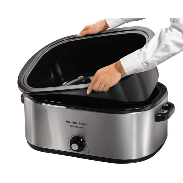 Hamilton Beach 28 lb 22Quart Roaster Oven with SelfBasting Lid