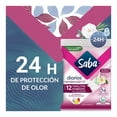 thumbnail image 4 of Toallitas húmedas Saba Diarios protección-v extracto de salvia y té blanco 12 pzas, 4 of 5