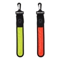 thumbnail image 1 of 2pcs LED Backpack Reflector Lights Reflective Strips for Backpack Cyclist shamjiam Tira reflectante, 1 of 9