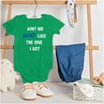 thumbnail image 3 of Ain't No Aunt Like One I Got Funny Romper Boys or Girls Infant Baby Brisco Brands NB, 3 of 6