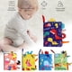 thumbnail image 1 of onlyliua Liquidación Libros En Tela con Colas En 3D para Niños, Rompecabezas para Bebés, Juguete Educativo de Aprendizaje, 1 of 4