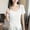 White, variant on XPMWRP Women's Curved Hem Scoop Neck T-Shirt Short Sleeve Slim Fit Casual Solid Color Basic Blouse Coffee XXXL