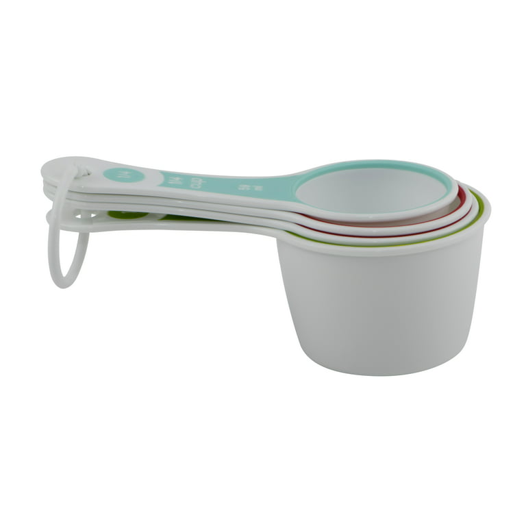 Good Cook 4pc Plastic Nesting Measuring Cup Set Includes 4 Sizes in Easy  Measurements Dishwasher Safe 