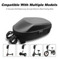 thumbnail image 4 of Waterproof PU & EVA Hard Shell Handlebar Storage Bag for Bicycles, Electric s & Balance Bikes - 3L Capacity, Black, Durable Front Mounted Cycling Accessory with Compact Design, 4 of 7