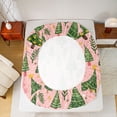 thumbnail image 5 of Homewish Xmas Tree Full Size Sheets 4-Piece for Kids Children Teens,Happy New Year Breathable Bed Sheets,Merry Christmas Lightweight Sheet Sets,Breathable Home Decor, 5 of 7