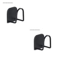 thumbnail image 2 of Estante de almacenamiento Wosthever acero inoxidable negro, 2 of 6