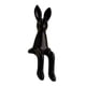 thumbnail image 4 of Escultura decorativa de conejo para sala de estar, dormitorio y escritorio. Negro, 4 of 9