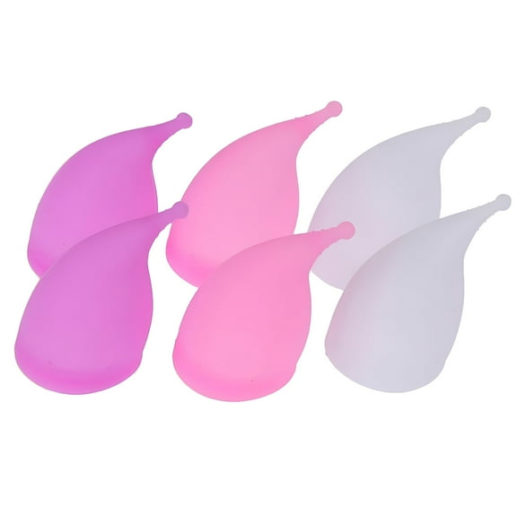 XIRQI Reusable Medical Silicone Soft Menstrual Women Period Cup Size Small Large Pads