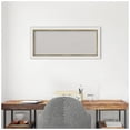 thumbnail image 6 of Amanti Art Grey Cork Board Framed Eva White Gold Narrow Bulletin Board 33 in. x 15 in., 6 of 7