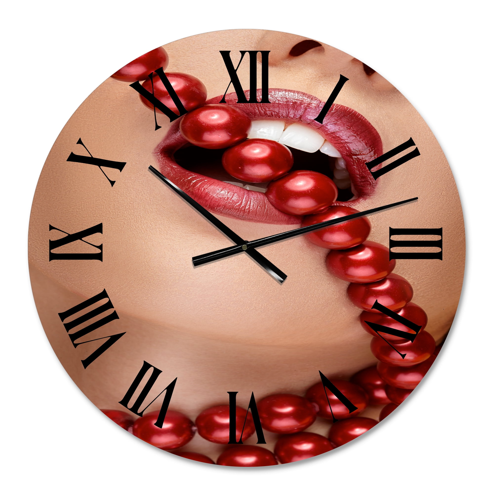 Designart 1 in Modern,Contemporary Wall Clock