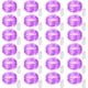 thumbnail image 1 of Guirnalda de luces LED Ineximun de 7 pies y 20 LED, impermeables, color morado, 1 of 7