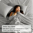 thumbnail image 2 of Bare Home Flat Top Sheet Premium 1800 Ultra-Soft Microfiber Collection, 2 of 6