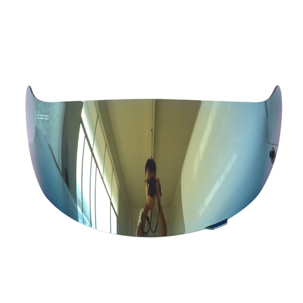 Motocicleta Anti-UV Anti-Scratch Wind Shield Casco Lente Visor Reemplazo para