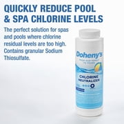 Doheny's Chlorine Neutralizer for Swimming Pools & Spas, Granular Sodium Thiosulfate Reduces High Chlorine, 2.25 lb