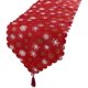 thumbnail image 1 of Camino de mesa navideño XCF rojo con estampados de copos de nieve 33x180cm, 1 of 4