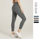 thumbnail image 5 of Pantalones de yoga de cintura alta color nude para mujer, pantalones ajustados de secado rápido sin costuras para correr y fitness, ropa deportiva para yoga y levantamiento de cadera, 5 of 6