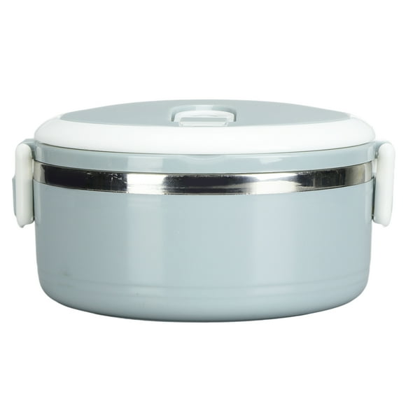 Bento Box, contenedor cilíndrico portátil de acero inoxidable 304 para almuerzo, Bento Box de acero inoxidable diseñada para el futuro