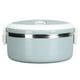 thumbnail image 1 of Fiambrera Térmica Contenedor Cilíndrico Para Almuerzo, Fiambrera Bento Portátil Diseño De Hebilla Corta Mango Arqueado Ergonómico Para La Escuela Para Exteriores, 1 of 7