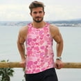 thumbnail image 6 of Salouo Love for Men's Tank Tops,Sleeveless Muscle Shirts for Men Quick Dry Workout Tank Top Gym Muscle Tee Fitness Bodybuilding Sleeveless T Shirt-4X-Large, 6 of 7