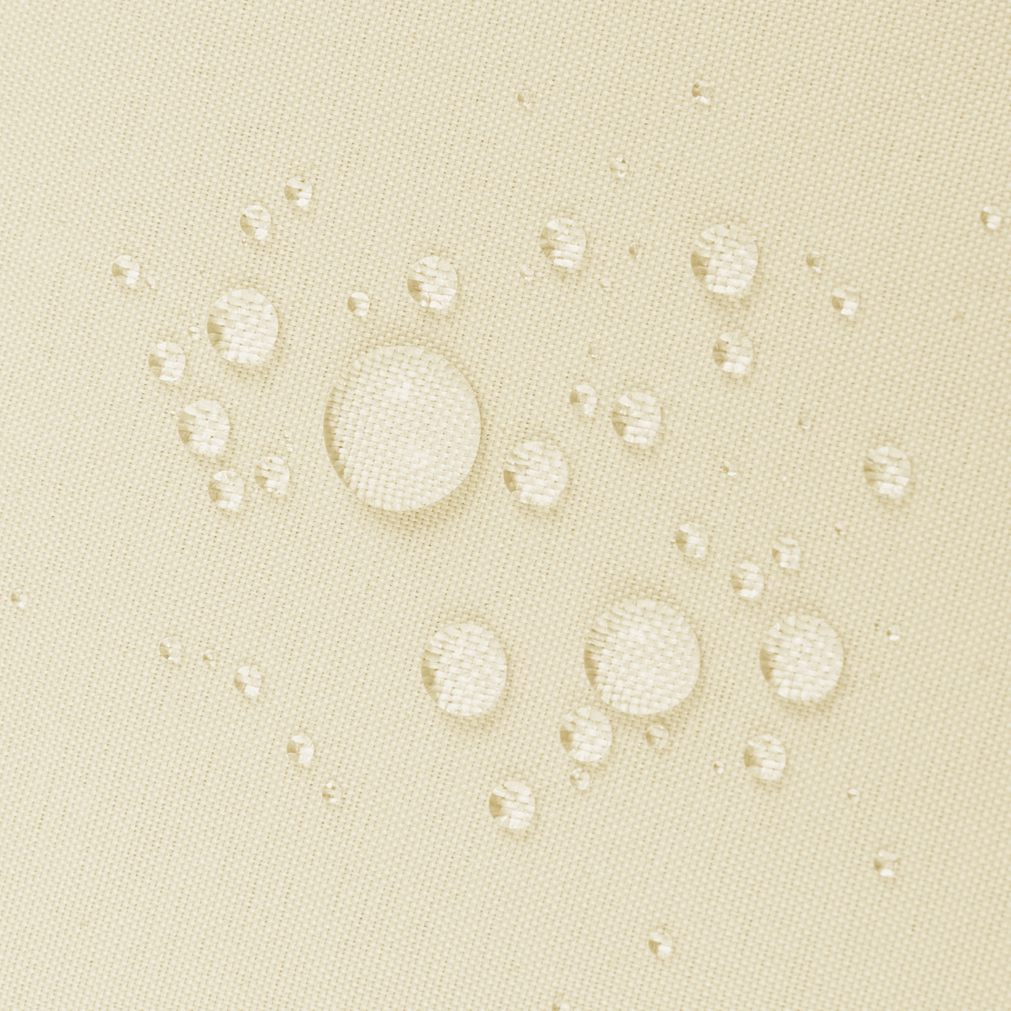 Mrs Awesome Waterproof Fabric Shower Curtain Liner Microfiber with 3 Magnets, Cream -72"x72"