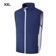 thumbnail image 2 of Toystoory Chaleco de enfriamiento de telas transpirables, impermeable y resistente al viento, suministro de aire de ciclo de regulación de Ropa Deportiva, Zapatos Azul marino XL, 2 of 6