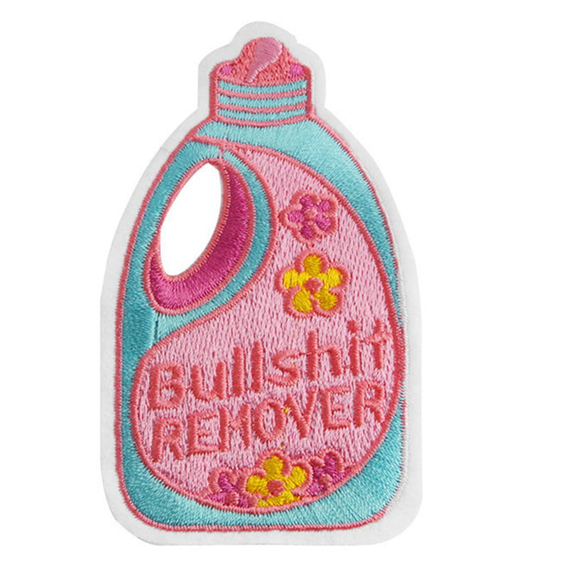 Embroidered  Remover Repellent Iron On Sew On Patch Badge Fabric Applique J*hu 