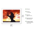 thumbnail image 2 of Hula Dancer at Sunset - From an Original Color Photograph by Randy Jay Braun - Bamboo Fine Art 290gsm Paper (Unframed) 17x22in, 2 of 4