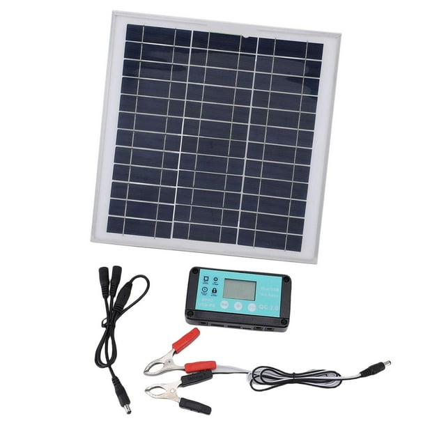 simhoa Solar Panel Kit Power Station 100W Solar Panel for Outdoor Automotive 1 Piece Solar Panel