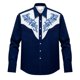 thumbnail image 3 of Camisetas de Navidad de Manga Larga de los Hombres Imprimir de Moda Casual Manga Larga Turndown Collar Blusa para Primavera Invierno Al Aire Libre Diario, 3 of 4