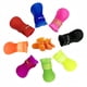 thumbnail image 4 of Juego de 4 botas de lluvia para perros pequeños, antideslizantes, impermeables, para cachorros y gatos, botas de goma para calzado de exterior, calcetines, accesorios para mascotas, 4 of 5